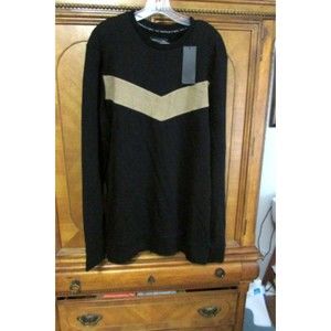 Shaquille O'NealMens Long sleeve XLT knit shirt Black long sleeve NWT Orig $60